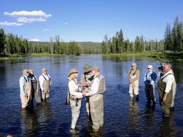 Lawfully Wadered: How to have a fly fishing wedding