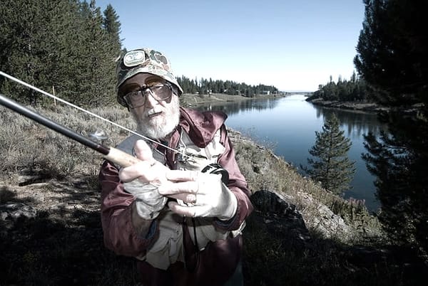 Dapper Don: Stalking large browns with a long rod